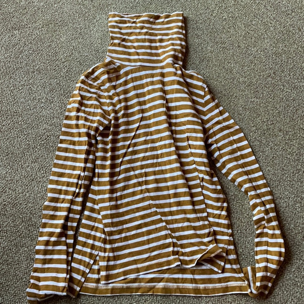 Madewell Striped turtleneck